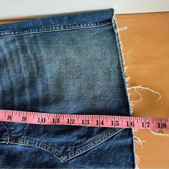 Abercrombie & Fitch Denim Mini Skirt Size 28 - Picture 10 of 10